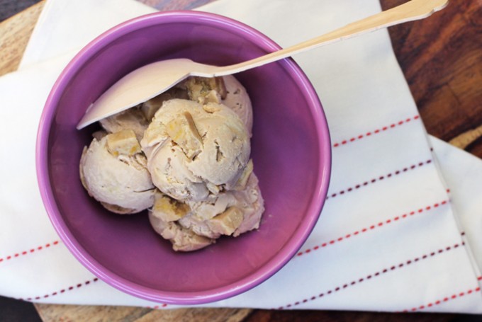 Earl Grey and Lemon Cookie Dough Ice Cream