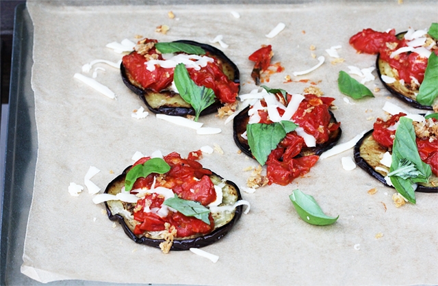 Deconstructed Eggplant Parmesan