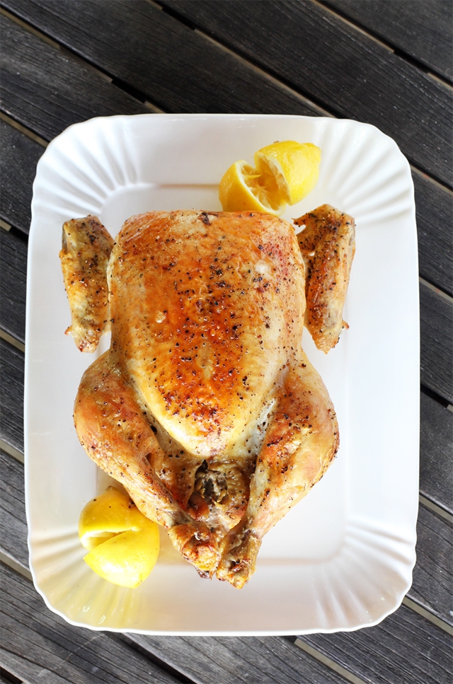 Roast Chicken with Lemon