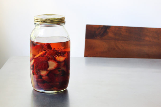 Strawberry Infused Bourbon