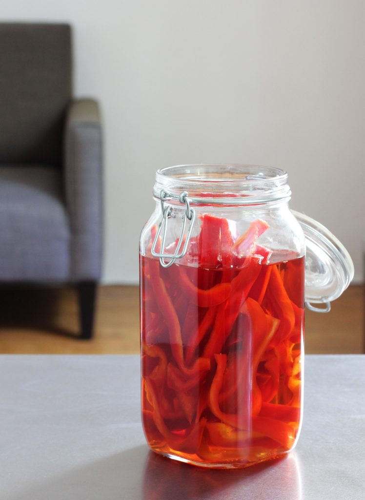 Red Bell Pepper Infused Rum