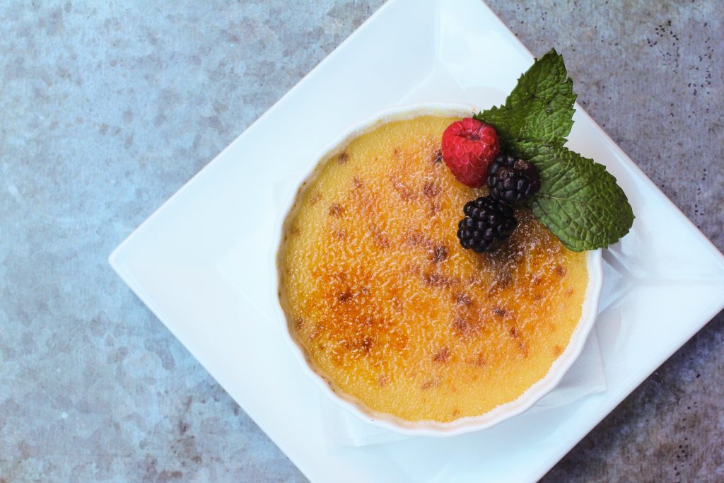 Maple Bacon Creme Brulee