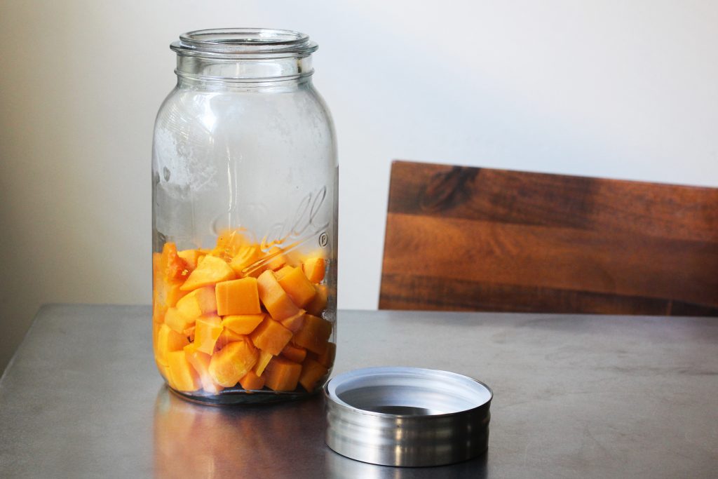 Roasted Squash in Jar