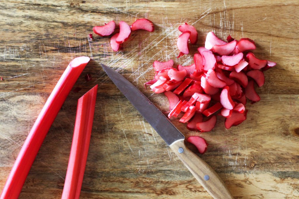 Sliced Rhubarb