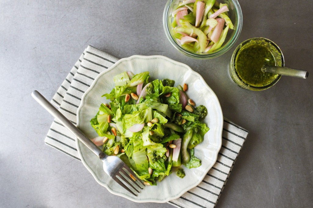 Salad with Pickled Vegetables