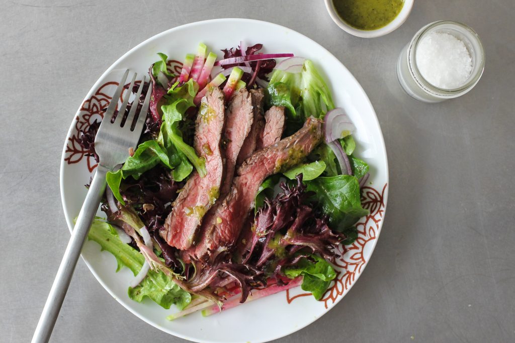 Flank Steak Salad