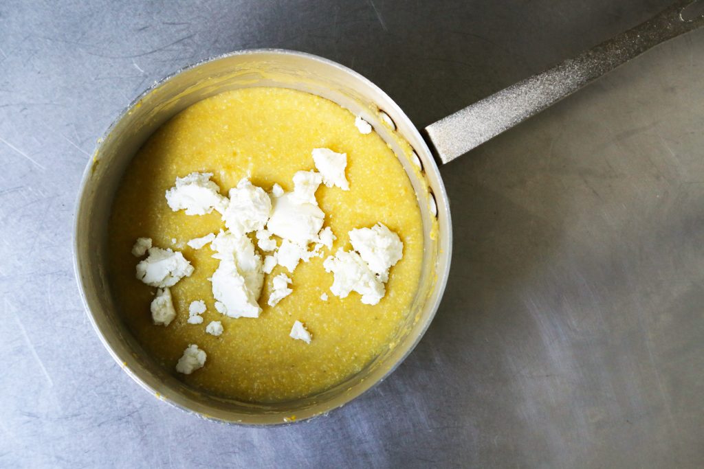 Goat Cheese Polenta