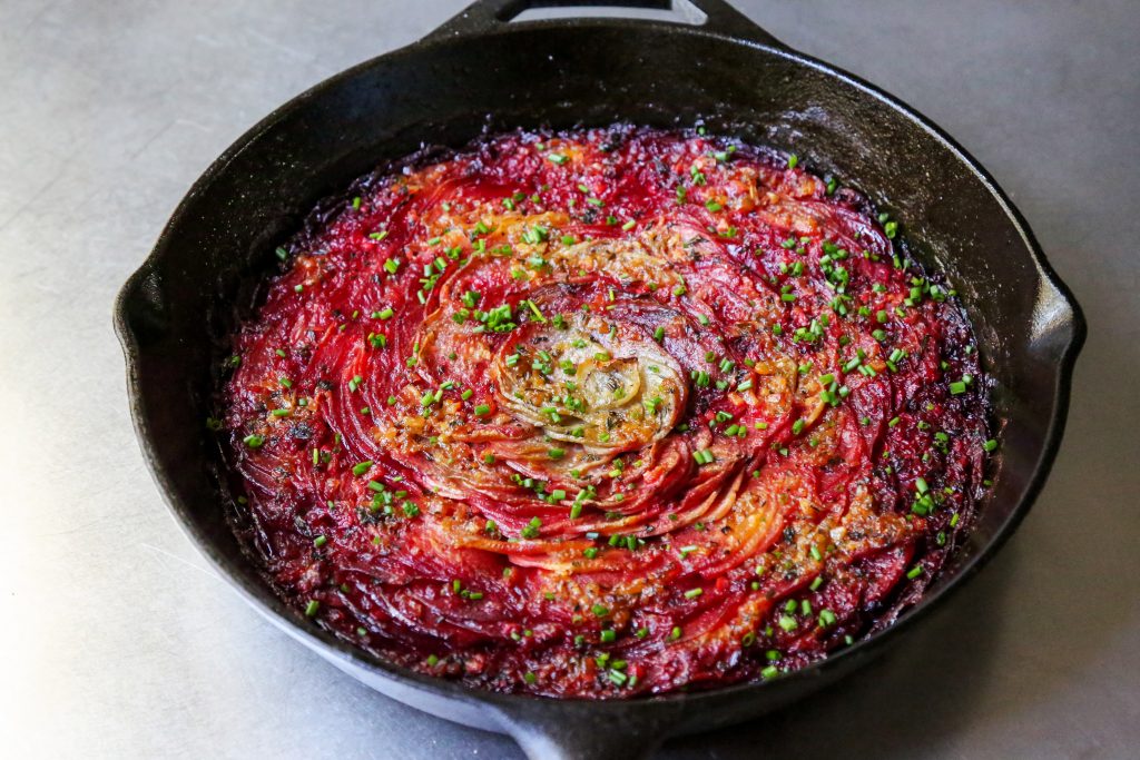 Beet and Turnip Gratin