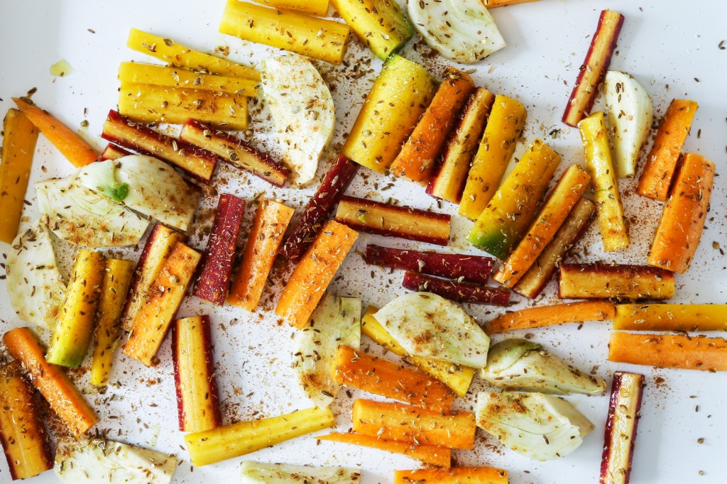 Spiced Carrots and Fennel