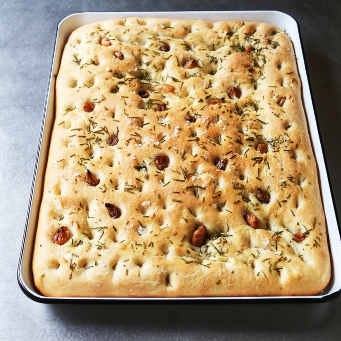 Roasted Garlic Focaccia