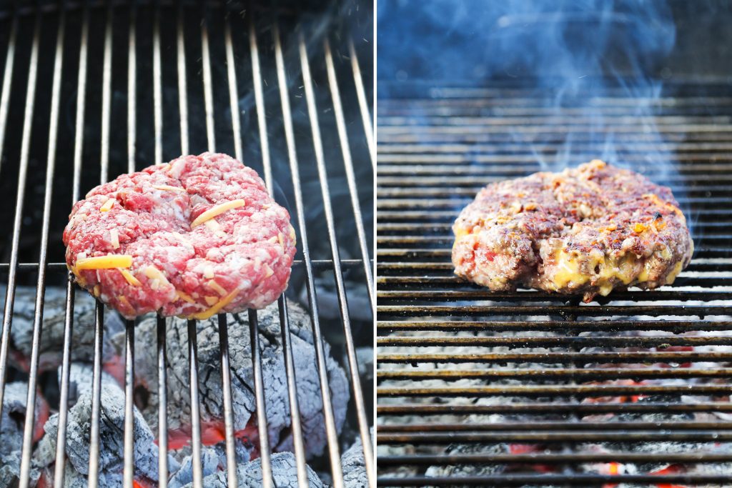 Grilling Burgers