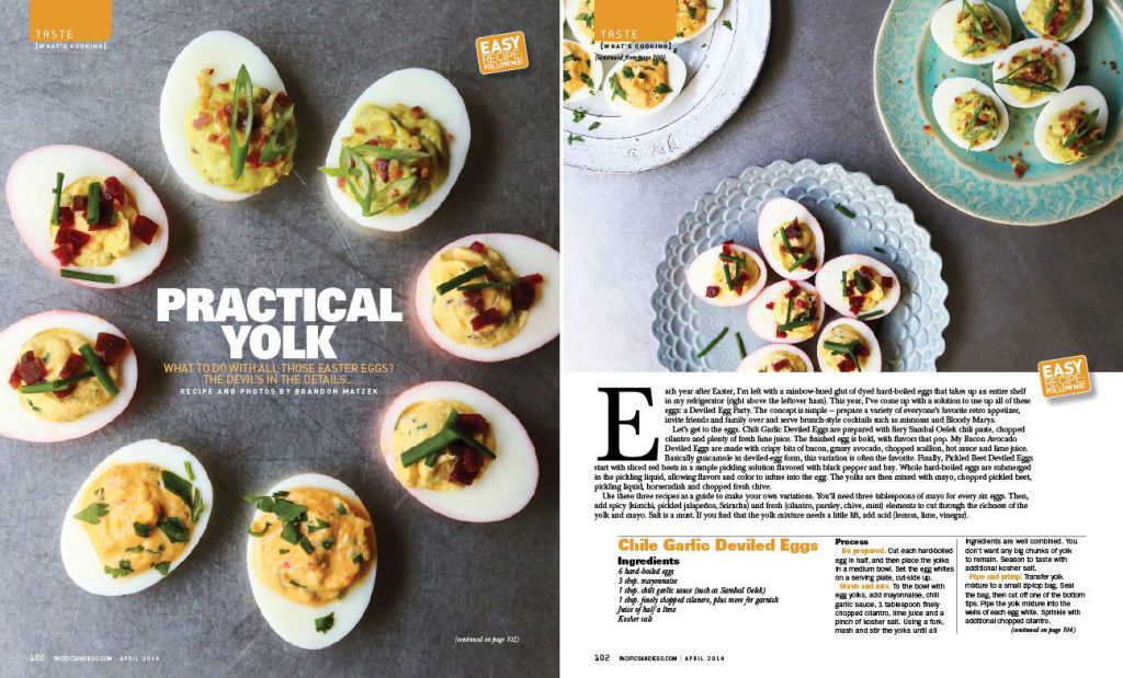 Pacific Deviled Eggs