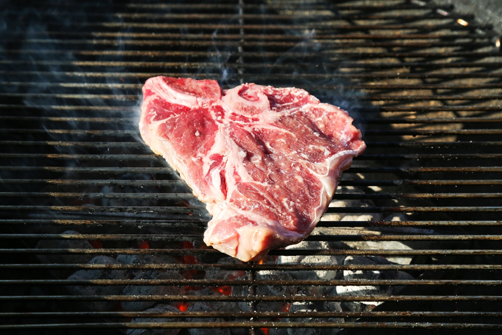 Grilling Steak