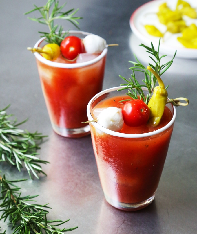 Roasted Garlic Bloody Mary