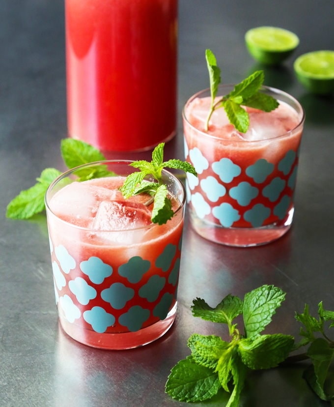 Watermelon Ginger Spritzer
