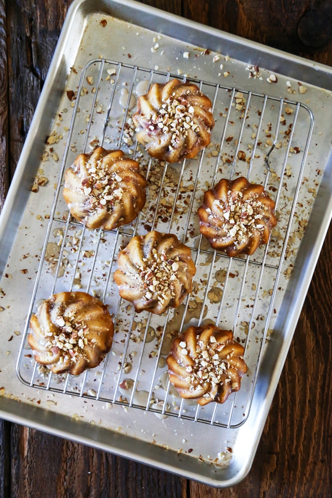 Fig Cakes with Vanilla Glaze