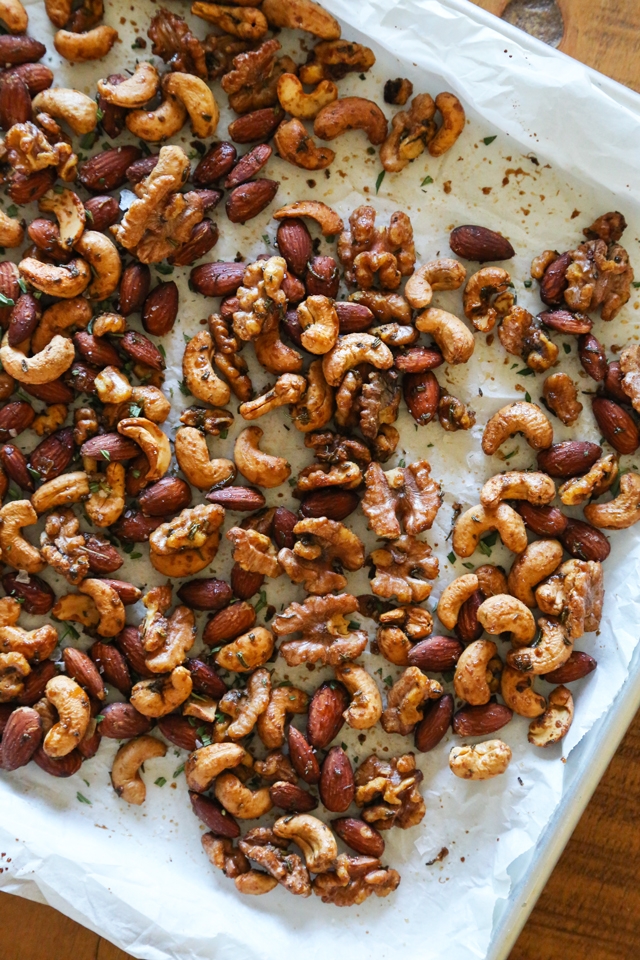 Baked Mixed Nuts