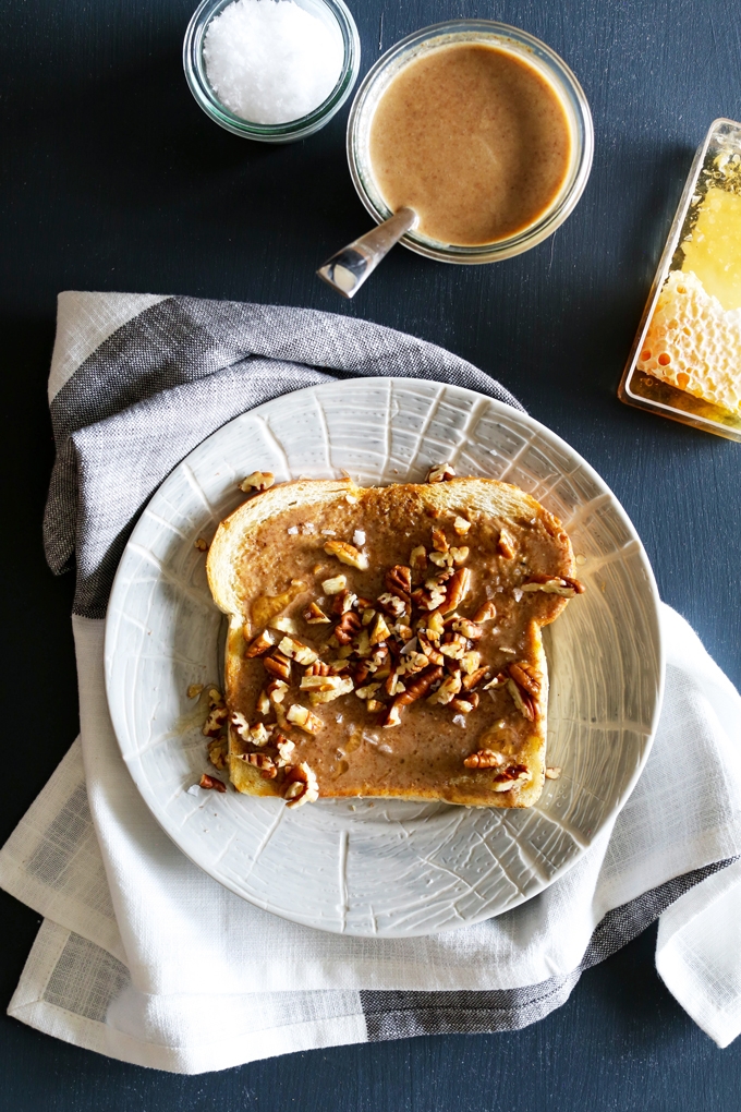 Roasted Pecan Butter Toast