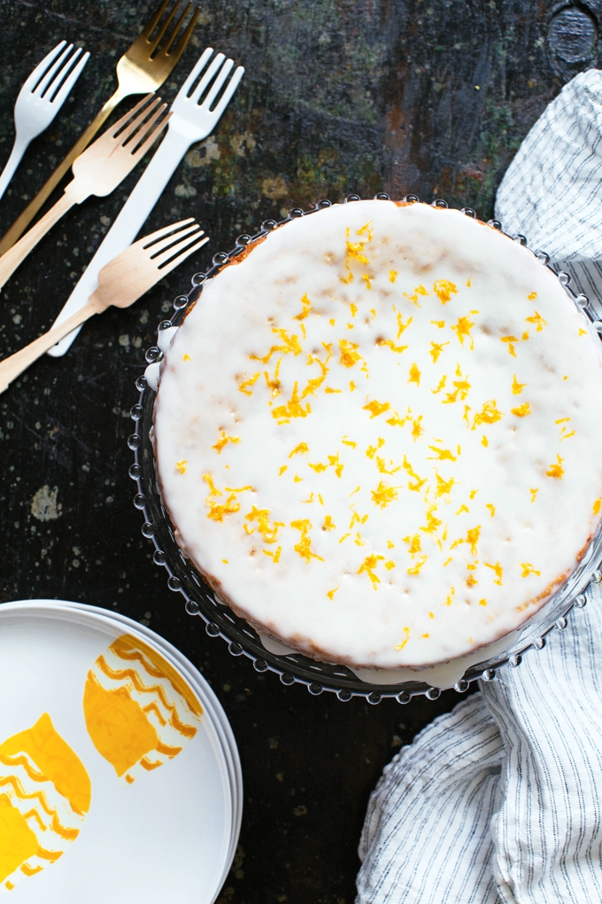 Meyer Lemon Polenta Cake Recipe