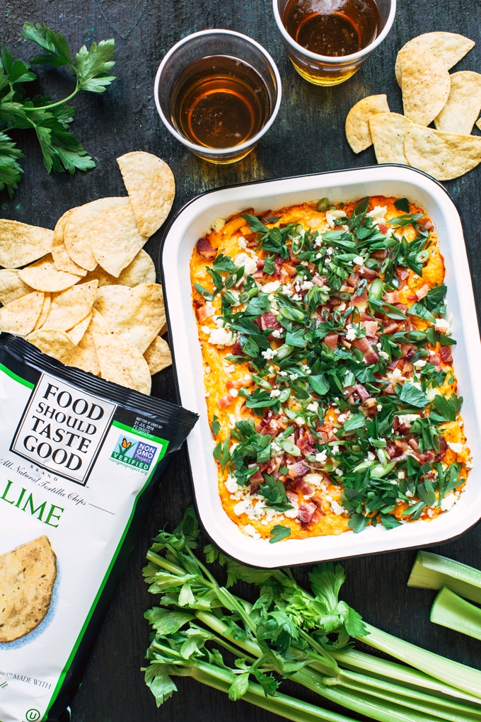 Bacon and Scallion Buffalo Chicken Dip Recipe