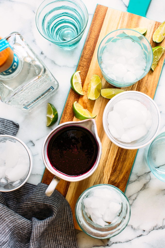 Blackberry Hibiscus Syrup