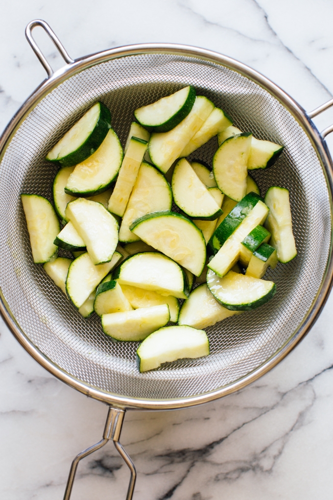 Salted Zucchini