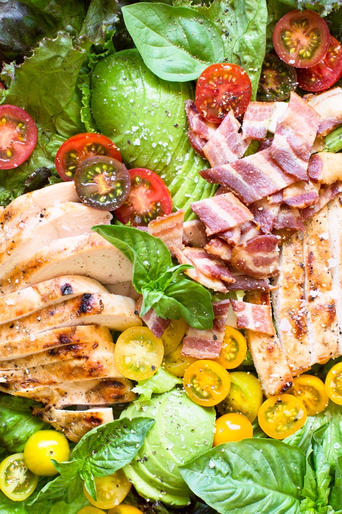 Grilled Lemon Chicken Salad