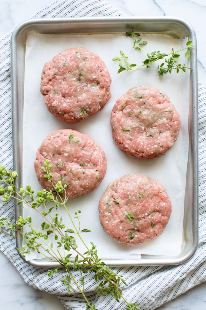 The Ultimate Mediterranean Turkey Burger Patties