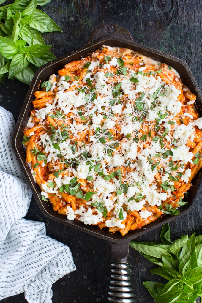 Baked Red Pepper Pasta Recipe