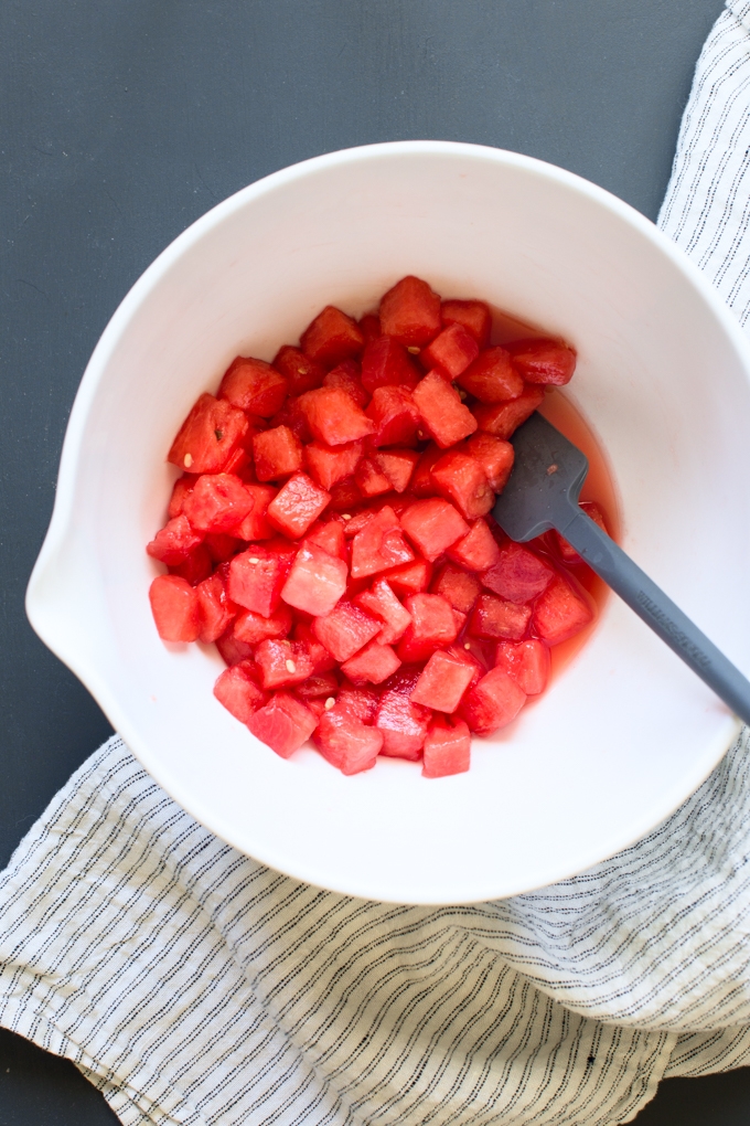 Macerated Watermelon