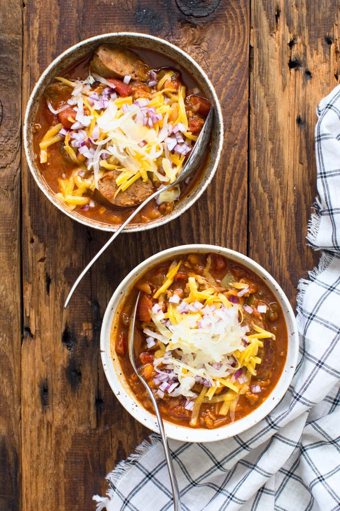 Beer Brat Chili Recipe