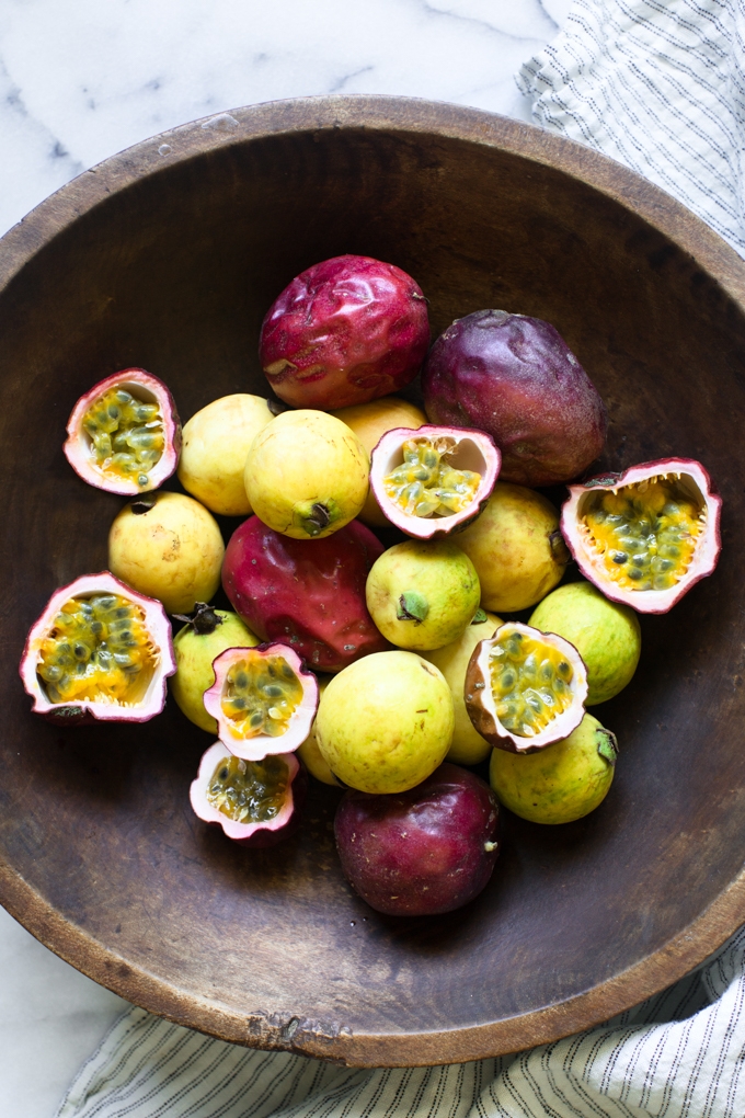 Guavas and Passion Fruit