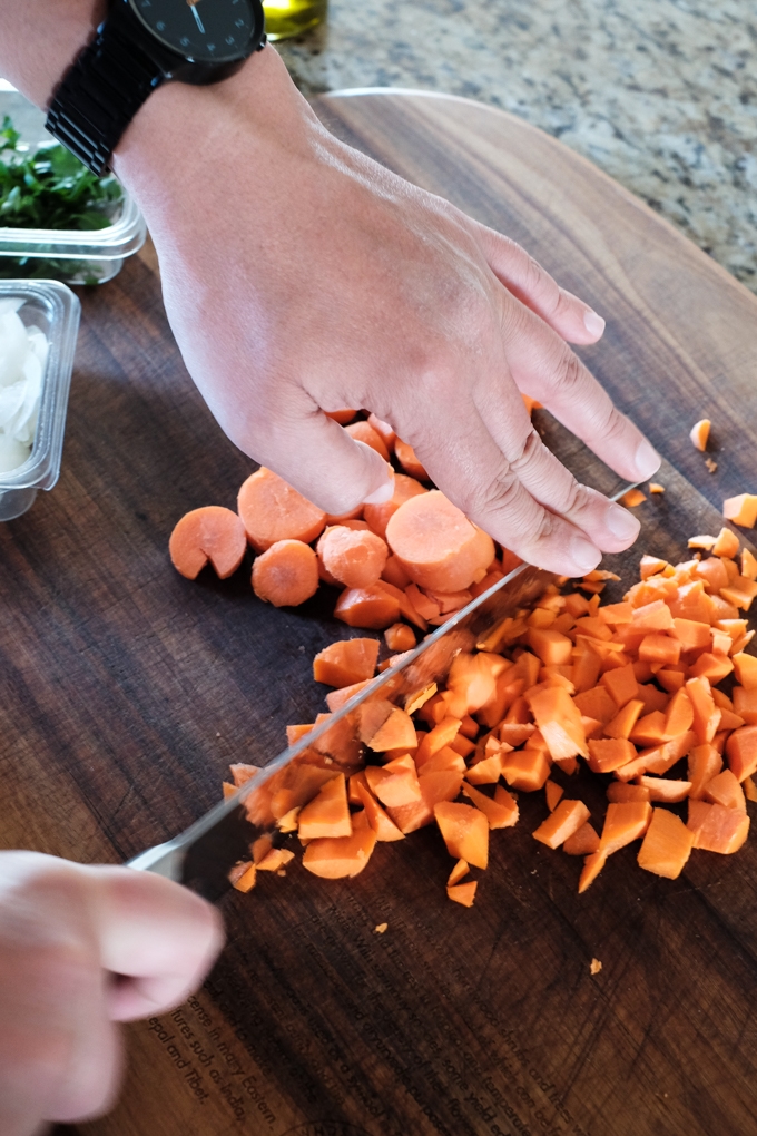 Chopping Carrots