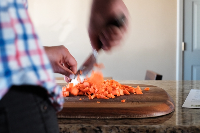 Chopping Carrots