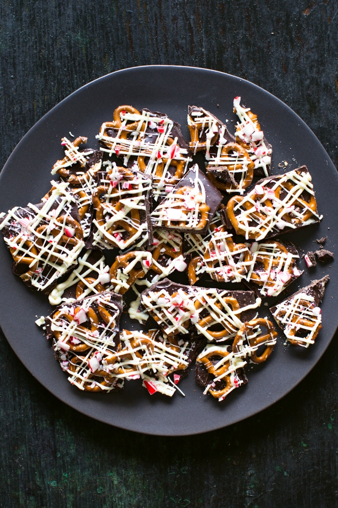 Salted Pretzel Peppermint Bark Recipe