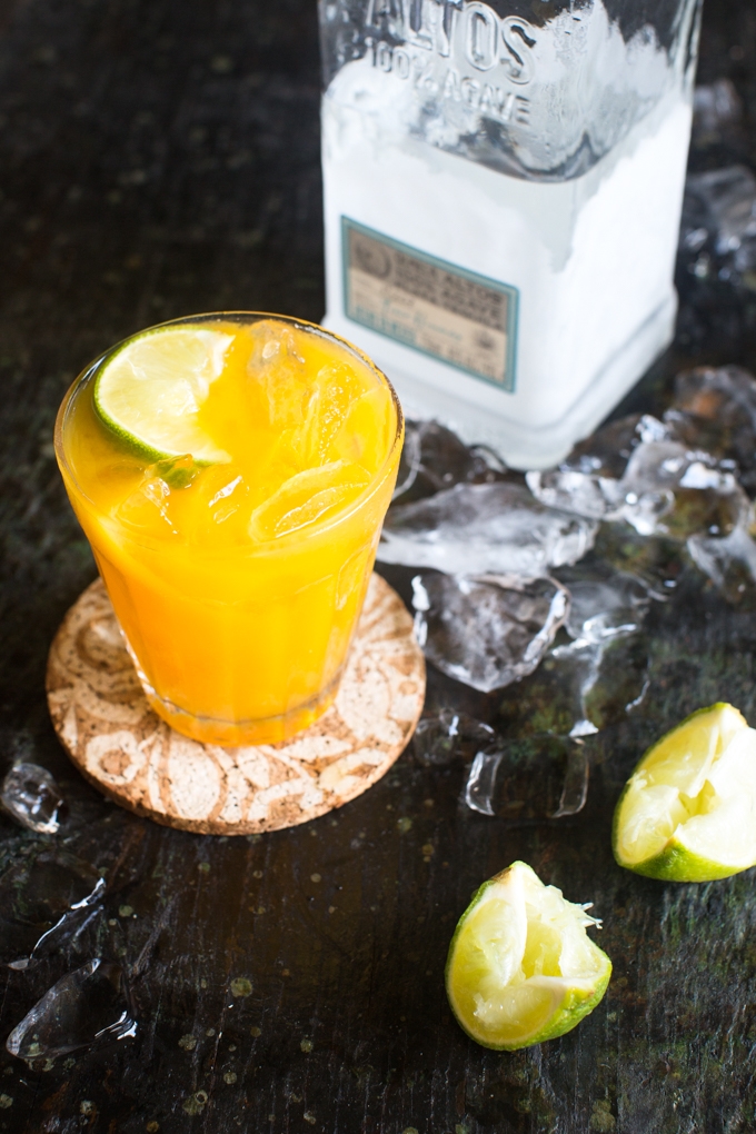 Easy Passion Fruit Margarita