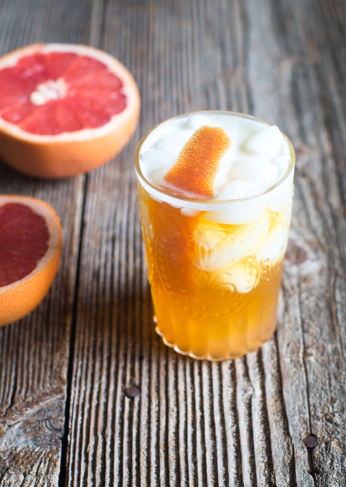 Grapefruit Tequila Fizz