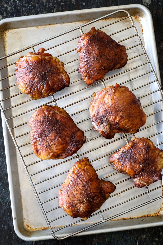 Smoked Chicken Thighs