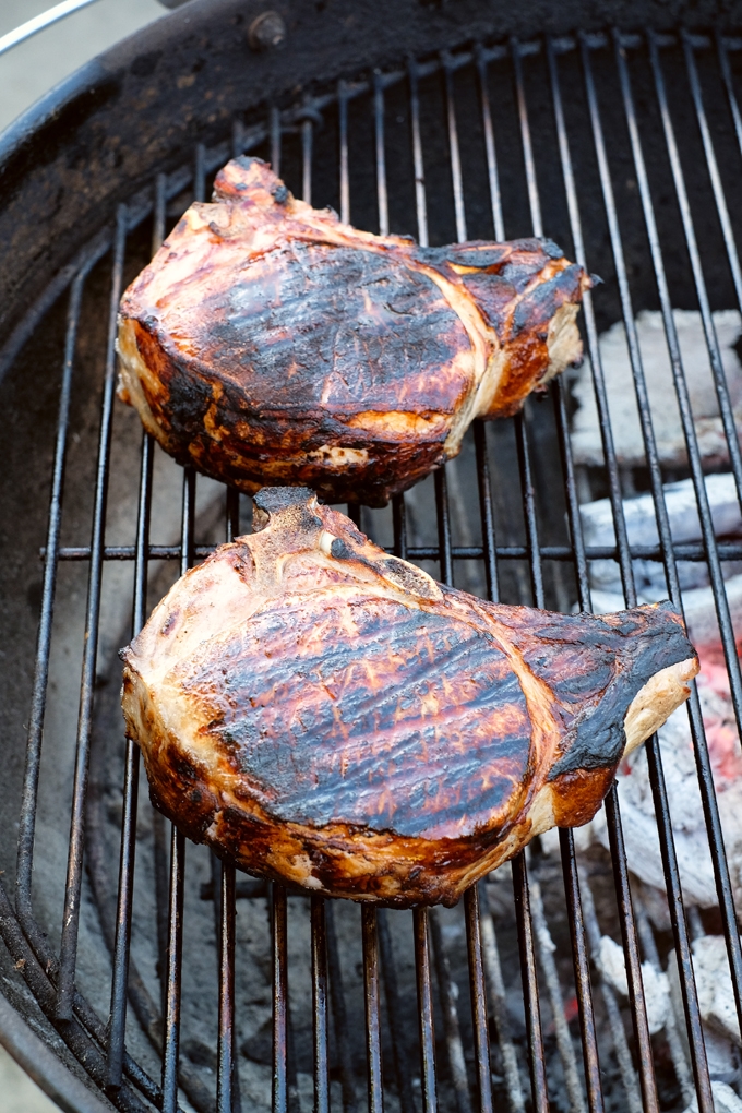 Grilling Pork Chops 2