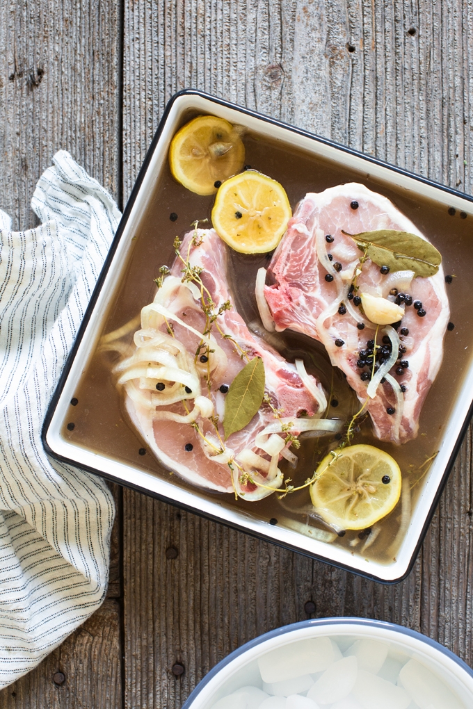 Pork in Sweet Tea Brine