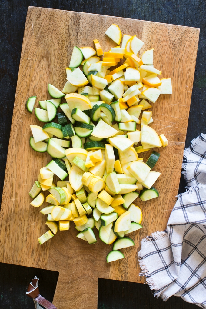 Sliced Summer Squash and Zucchini