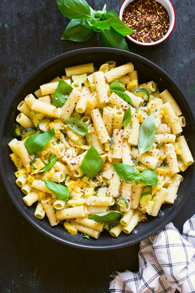 Summer Squash Rigatoni Recipe