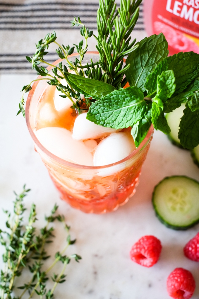 Raspberry Pimm's Cup