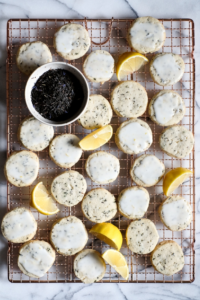 Earl Grey Shortbread Cookies