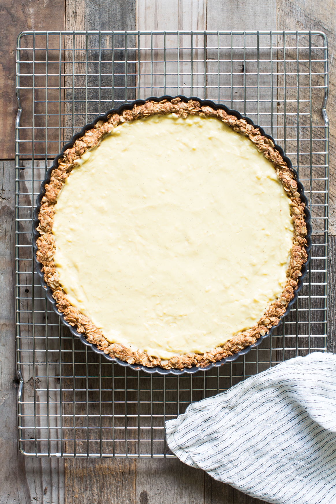 Almond, Oat and Berry Tart