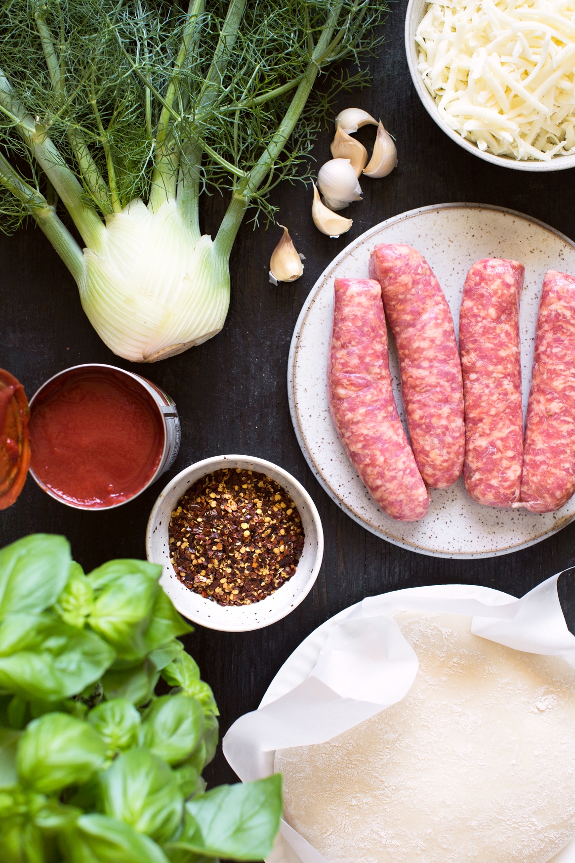 Fennel and Sausage Pizza