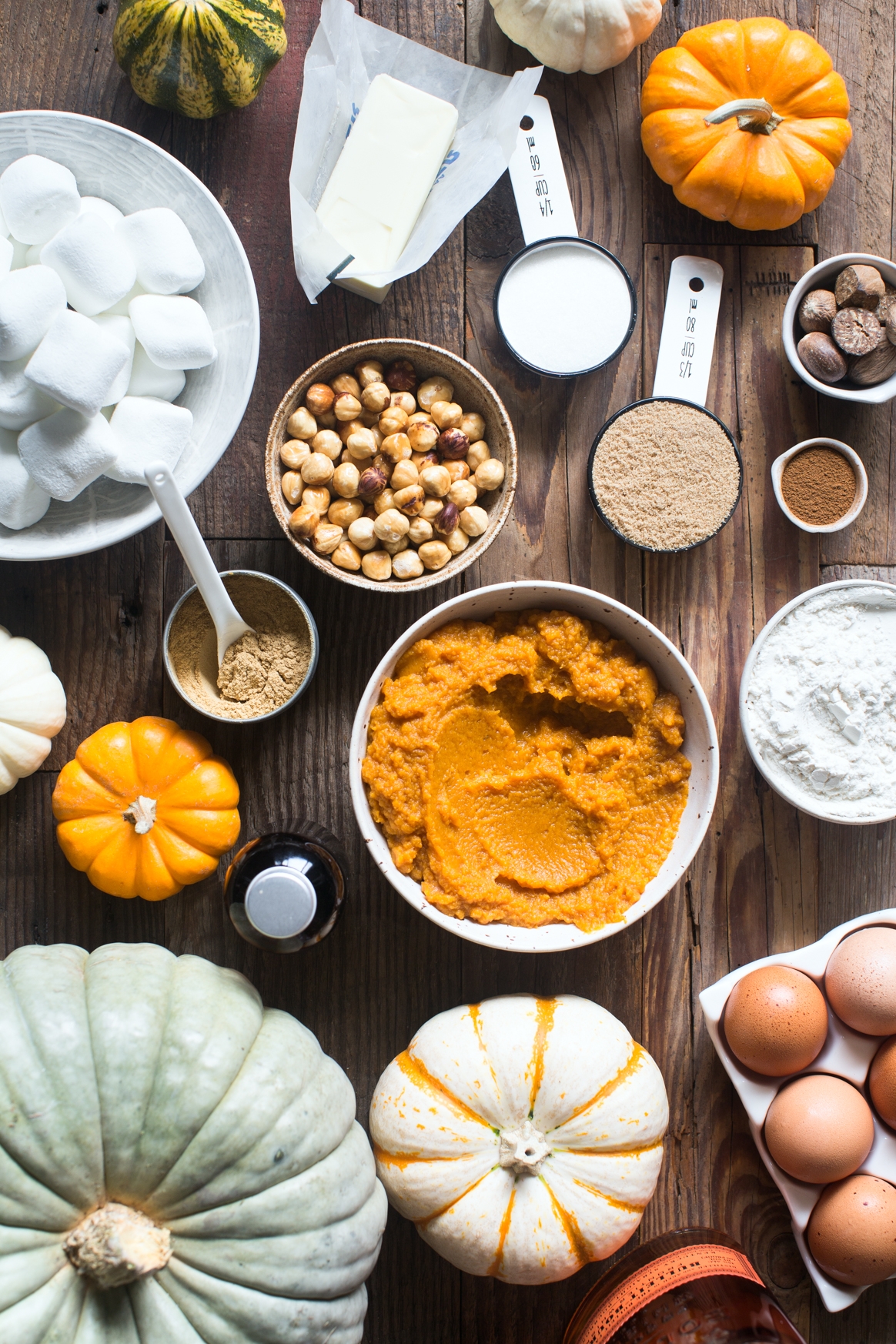 Pumpkin Tart Ingredients