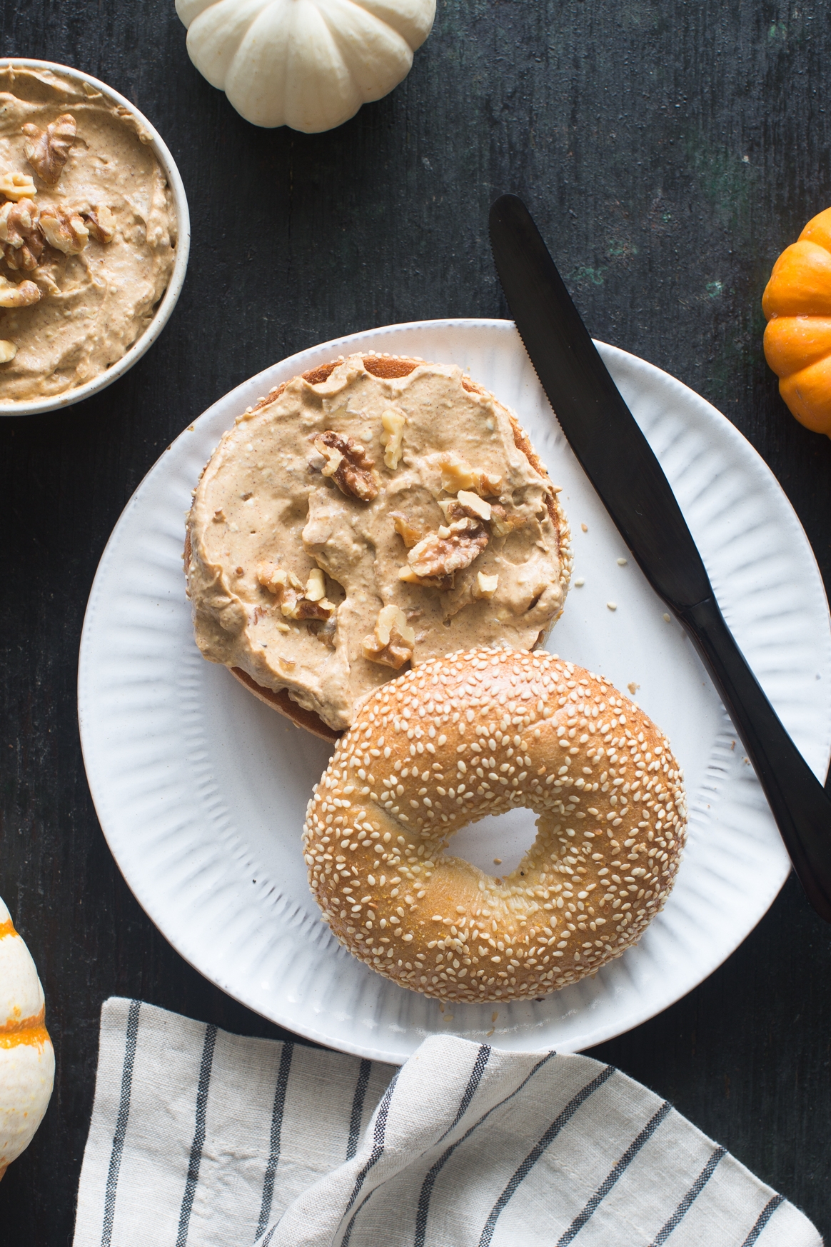 Pumpkin Spice & Toasted Walnut Cream Cheese