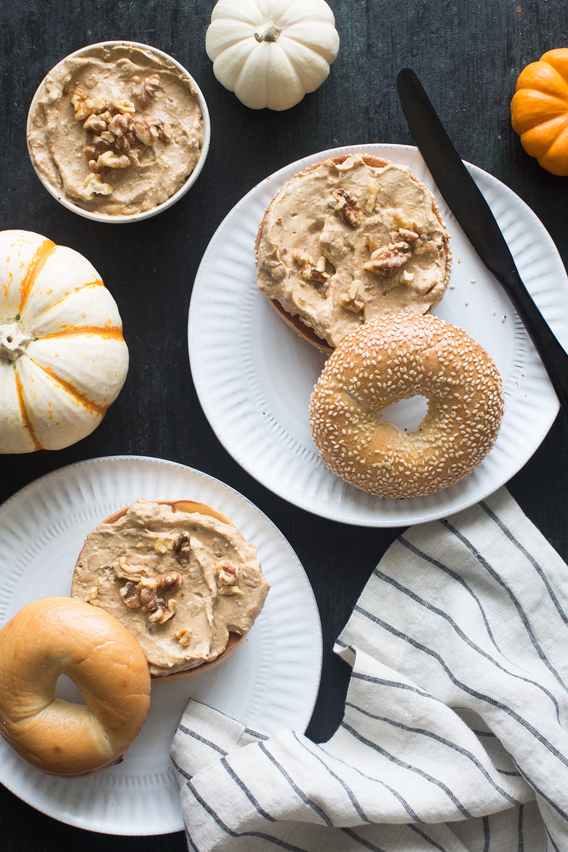 Pumpkin Spice & Toasted Walnut Cream Cheese