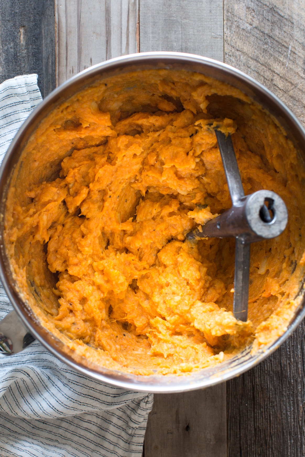 Maple Mashed Sweet Potatoes